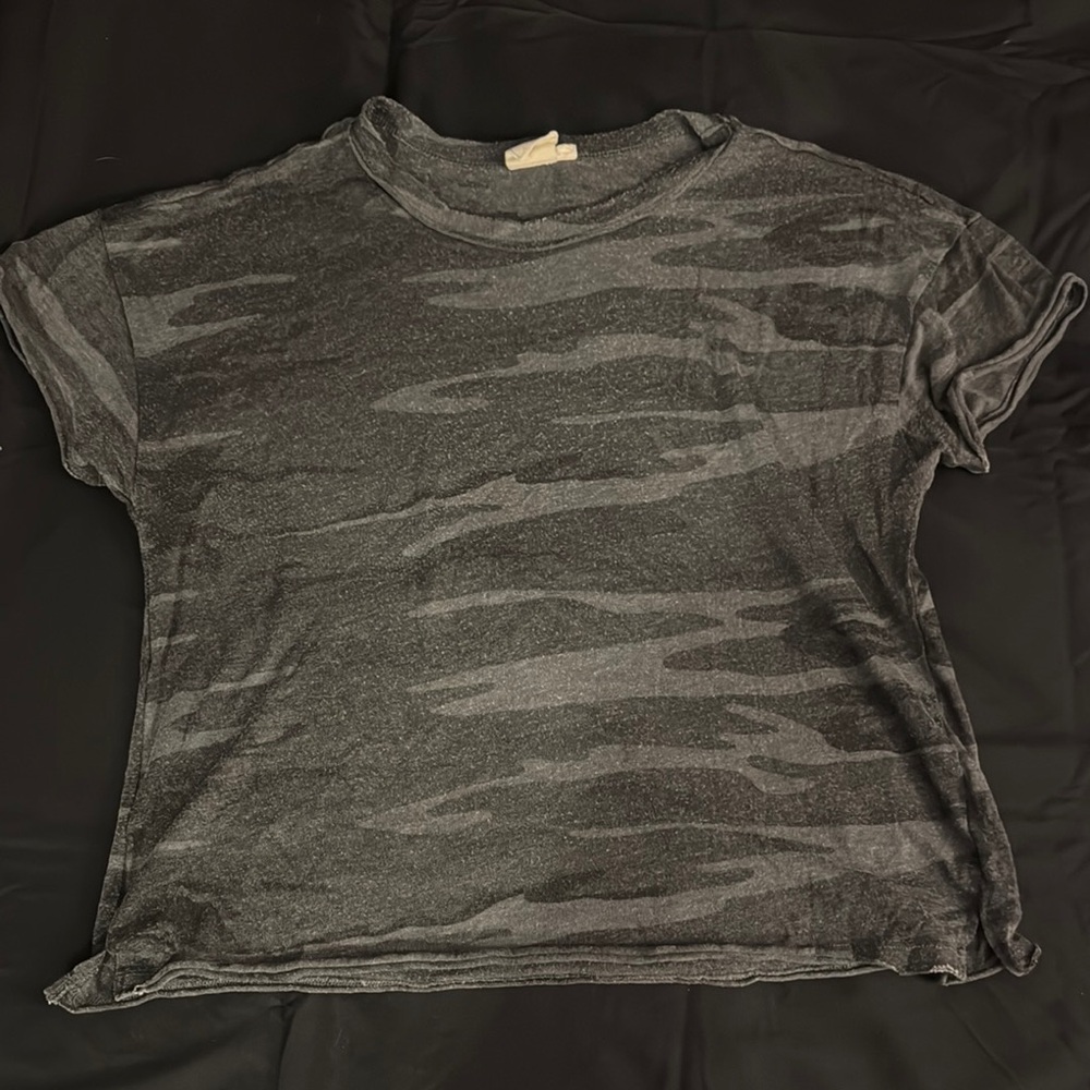 Camo Print T-Shirt